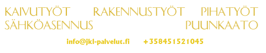 Kaivinkone- ja pihatyöt Uusimaalla.